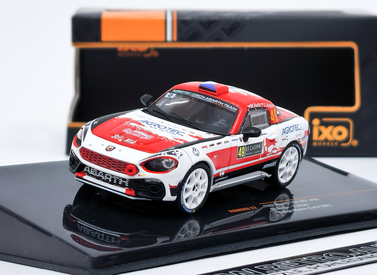 Amazon.co.jp: スパーク 1/43 アバルト 124 ラリー RGT No.49