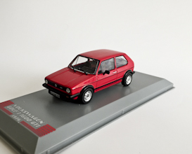 Volkswagen Golf 1 GTI - Červená Whitebox 1:43