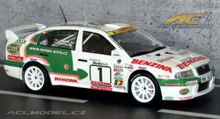 Škoda OCTAVIA WRC EVO II no.1 Rallye Bohemia 2002 R.Kresta /J.Tománek ACL 1:18