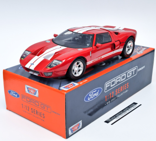 Ford GT Concept Gulf red MOTORMAX 1:12