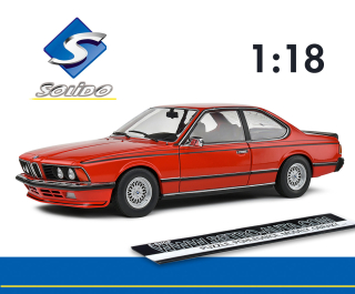 BMW 635 CSI (E24) 1984 - red SOLIDO 1:18