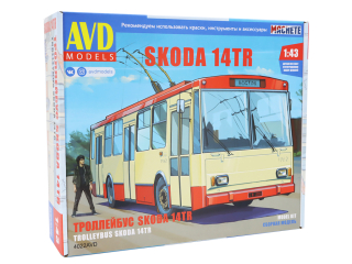 Škoda 14 TR - Stavebnice AVD 1:43_