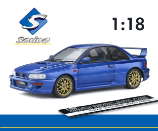 Subaru Impreza 22B (1998) Sonic Blue - SOLIDO 1:18