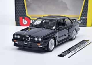 BMW M3 (E30) black Bburago 1:24