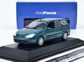 Ford Focus combi - zelená metalíza - Minichamps 1:43