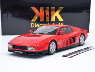 Ferrari Testarossa (1986) Red KK-Scale 1:18