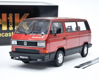 Volkswagen T3 Multivan Magnum (1987) Red KK-Scale 1:18