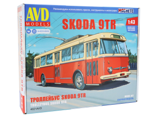 Škoda 9 TR - Stavebnice AVD 1:43