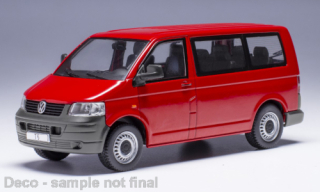 Volkswagen T5 (2003) red IXO 1:43