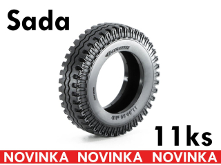 Sada pneumatik (11ks) Barum R20 pro Tatra, LIAZ, Škoda - Maestro Wheels 1:43