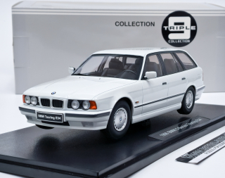 BMW 5-series Touring E34 (1996) alpine white Triple9 1:18