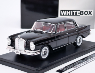 Mercedes 220 W111 (1959) black - WHITEBOX 1:24
