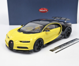 Bugatti Chiron žlutá/černá AUTOart 1:18