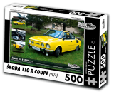 Puzzle č. 01 - ŠKODA 110 R COUPE (1974) 500 dílků