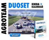 Duoset - kniha AGROTEAM Standard + Nástěnný měsíční MAXI kalendář AGROTEAM 2027 - velikost 680 x 480 mm