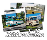 Sada pohlednic BUS č. 1 - 17