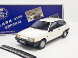 Lada Samara 2108 (1989) Bílá - šedý interiér 1:18 