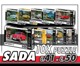 Puzzle 500 dílků SADA č. 41 - 50