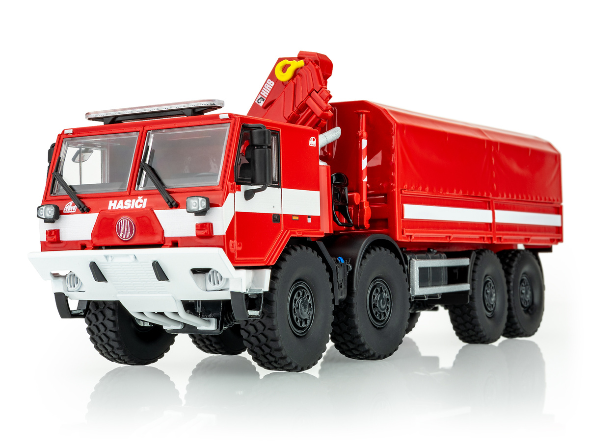 TATRA 815-7 8x8 Valník s rukou HASIČI - KADEN 1:43