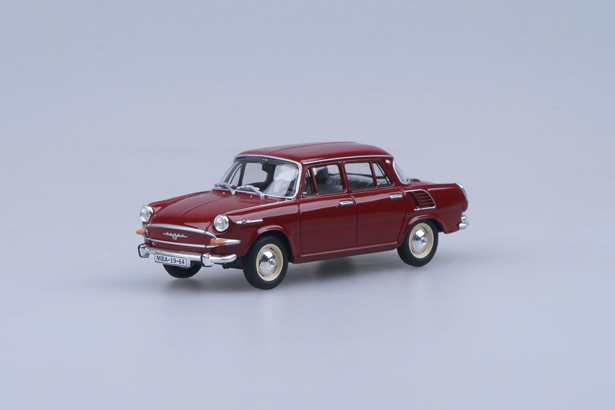 Škoda 1000 MB (1964) 1:43 - Červená Rubínová