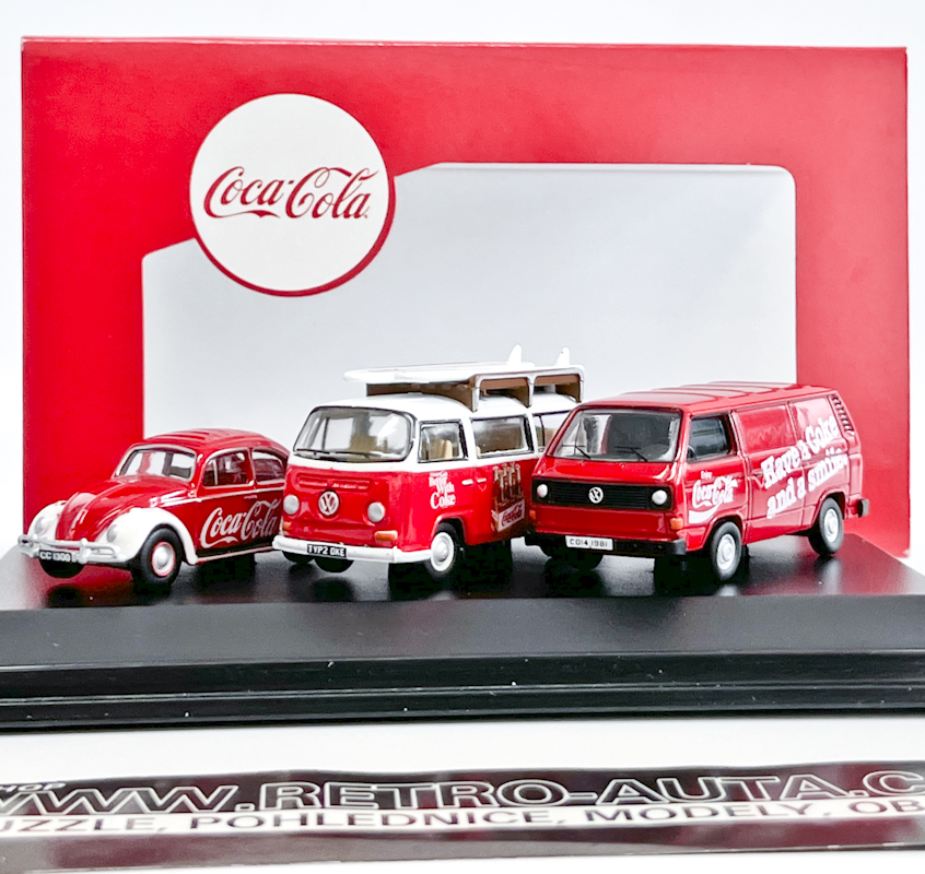 VW Coca Cola set OXFORD 1:76