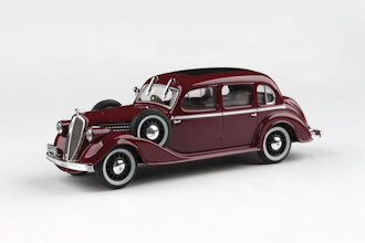 Škoda Superb 913 (1938) - Červená Tmavá ABREX 1:43