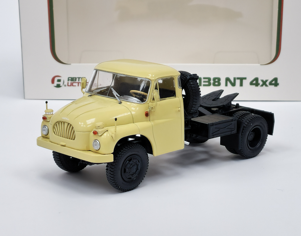 Tatra 138 NT 4x4 Tahač - Žlutá MODIMIO 1:43