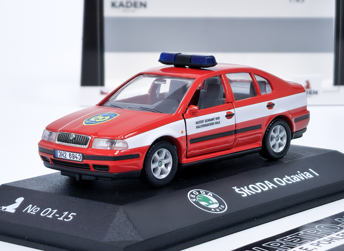 Škoda Octavia I HZS Královéhradeckého kraje - KADEN 1:43