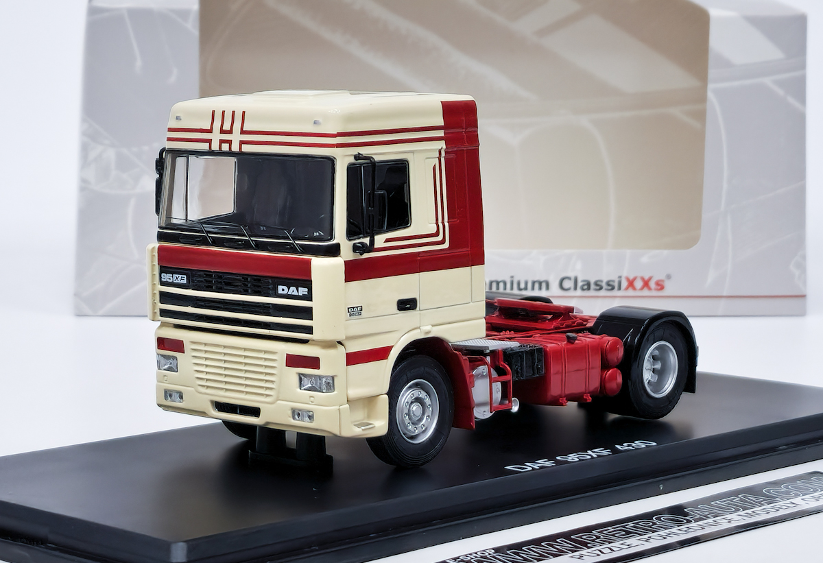DAF 95 XF 430 béžová/červená - Premium ClassiXXs 1:43