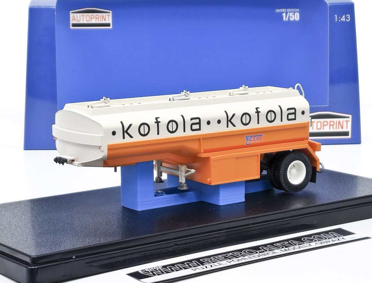 Cisternový návěs CN 15 ČSAD - KOFOLA - AUTOPRINT 1:43