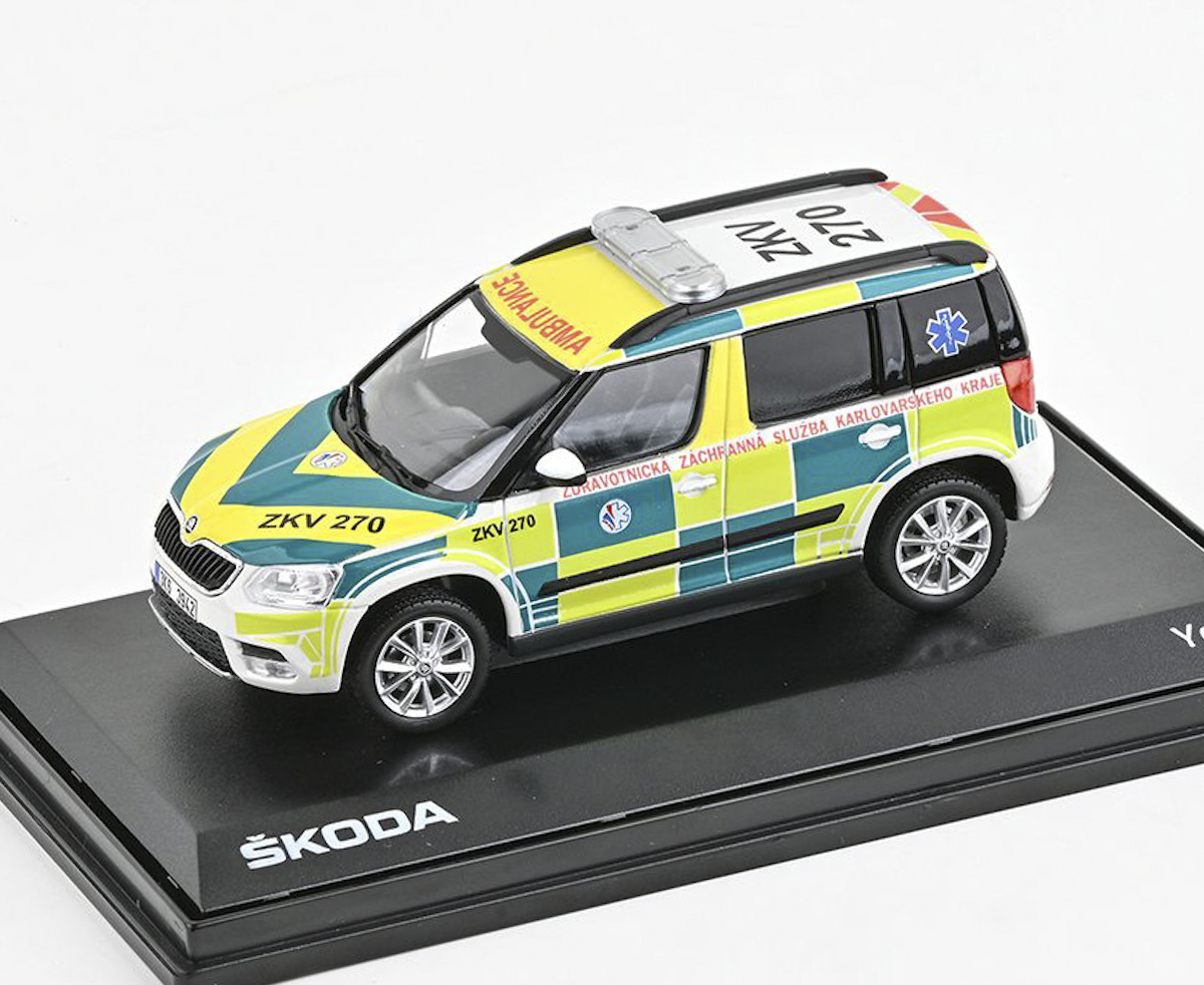 Škoda Yeti FL (2013) - ZZS Karlovarského Kraje 270 ABREX 1:43