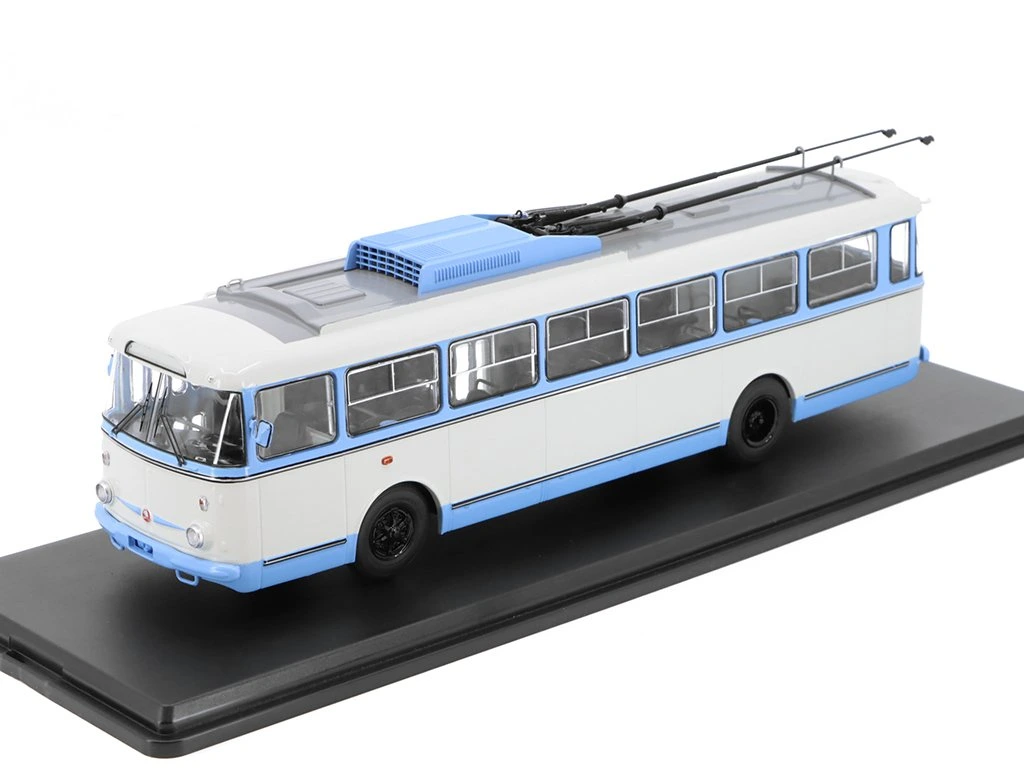 Škoda 9TR Trolejbus modrá/bílá SSM 1:43 