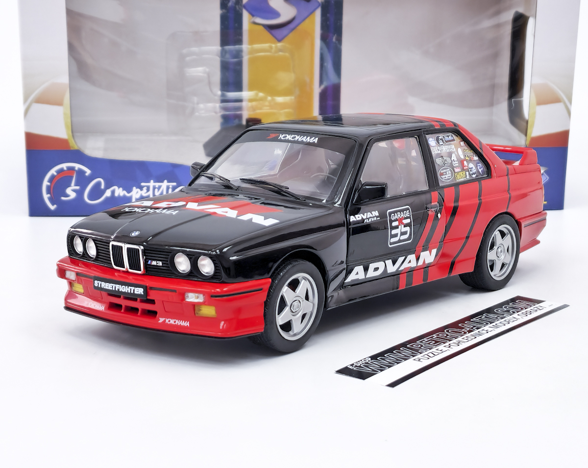 BMW E30 M3 Drift Team 1990 SOLIDO 1:18