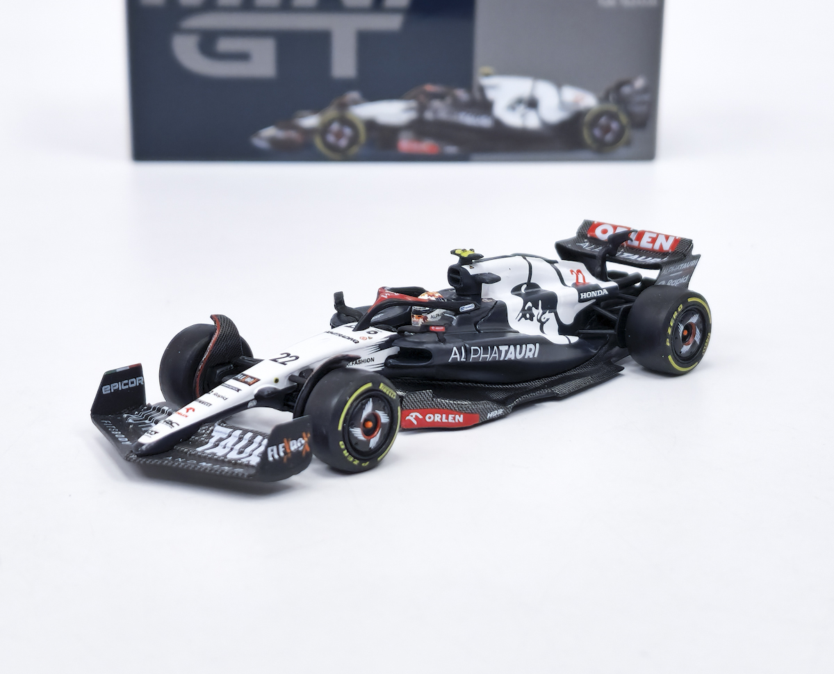AlphaTauri AT04 #22 Yuki Tsunoda 2023 F1 2023 Australian GP - Mini GT 1:64