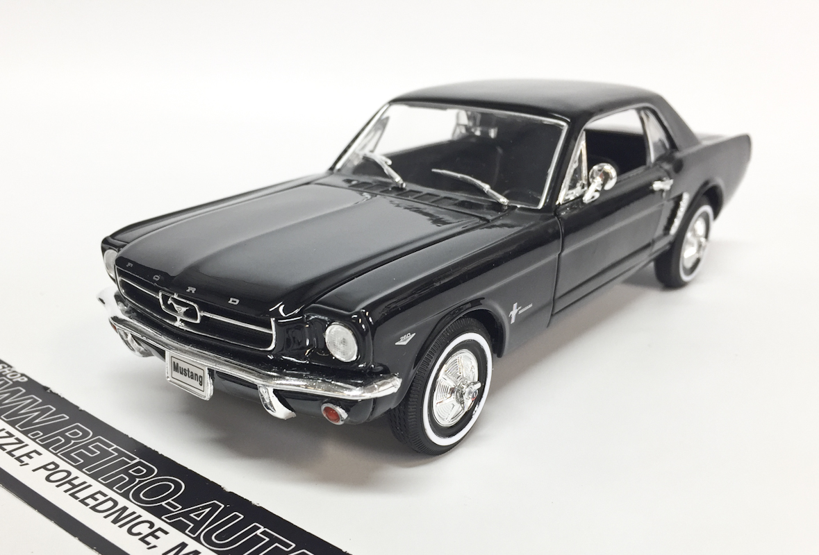 Ford Mustang Coupe (1964) 1:24 - Černá