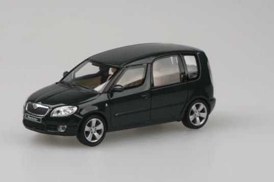 Škoda Roomster (2006) - Zelená Highland Metalíza ABREX 1:43