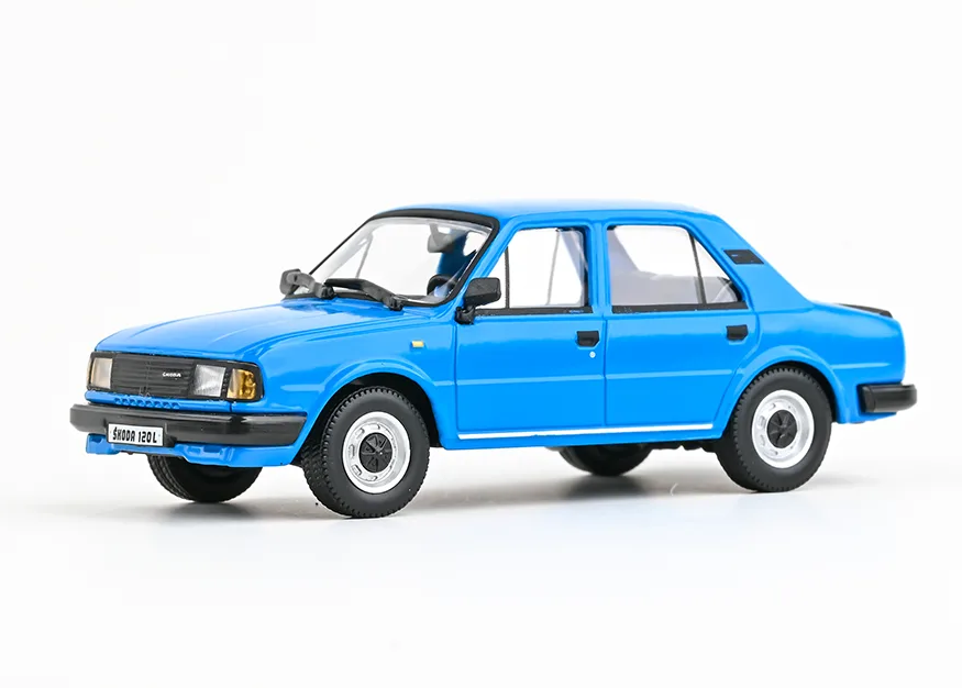 _Škoda 120L (1984) - Modrá ABREX 1:43