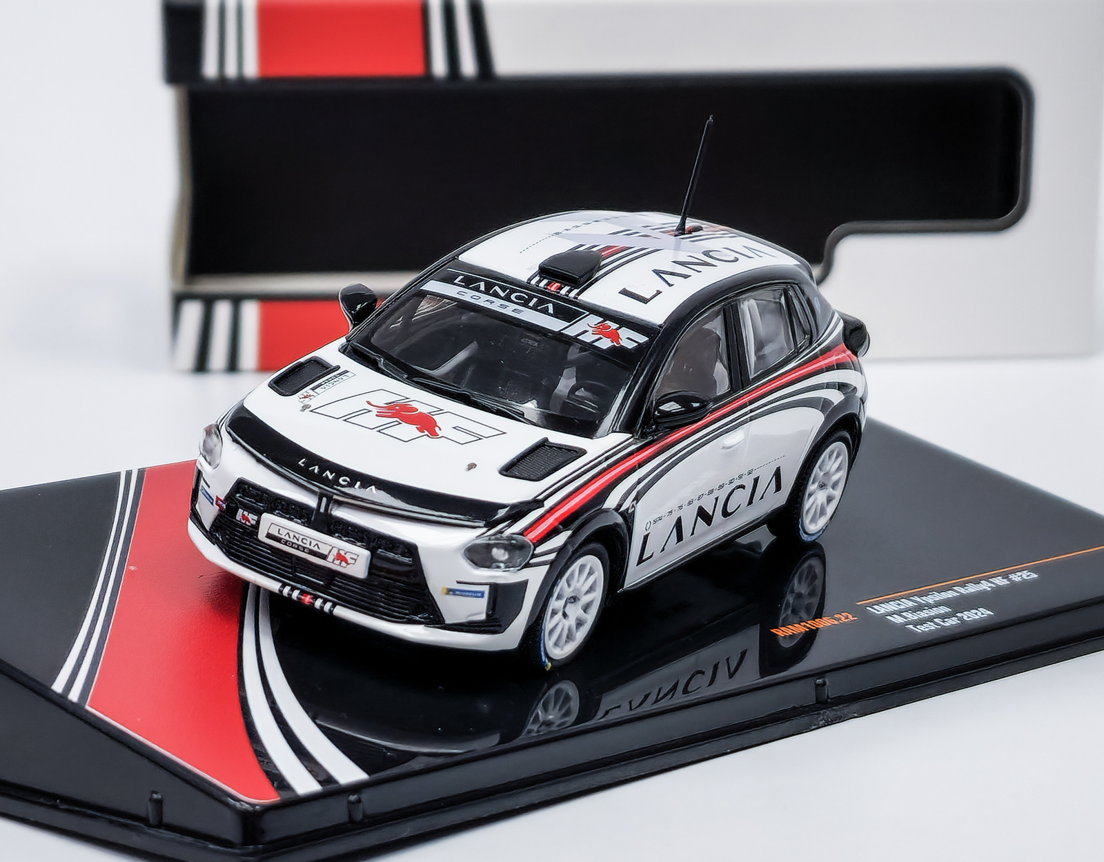 Lancia Ypsilon HF Rally4Test Car 2025 IXO 1:43