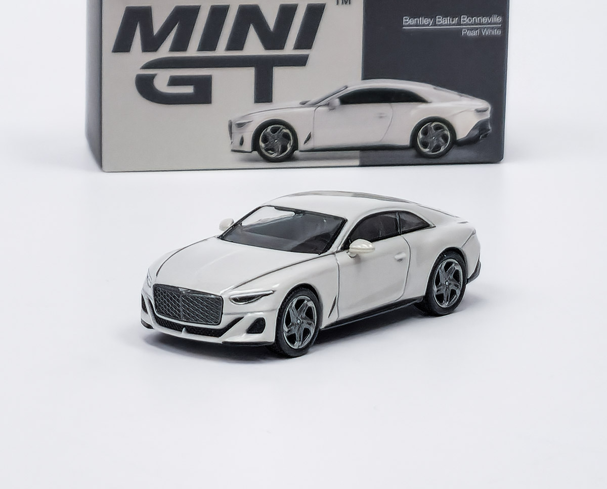 _BENTLEY BATUR BONNEVILLE White pearl 2022 - Mini GT 1:64
