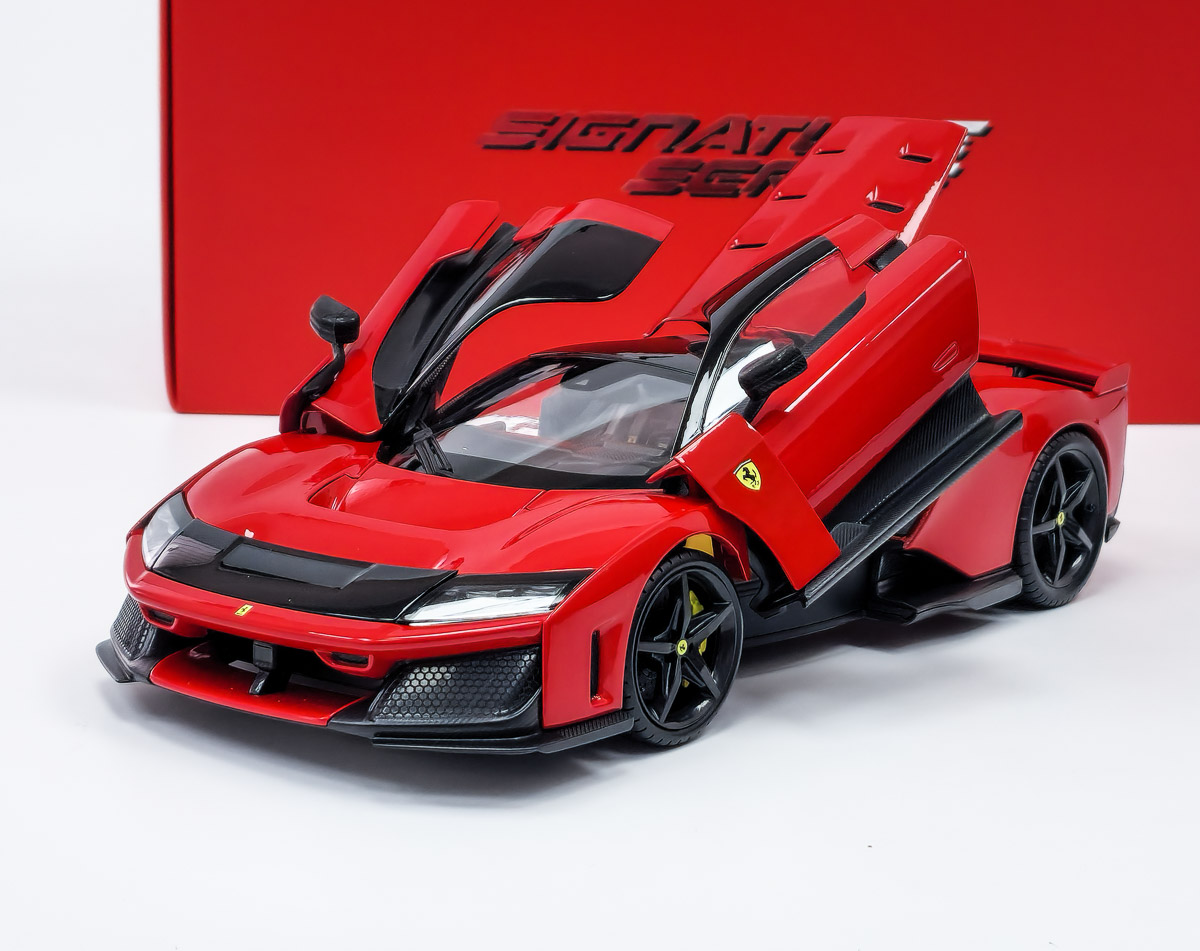 Ferrari F80 Signature Series - Červená Bburago 1:18