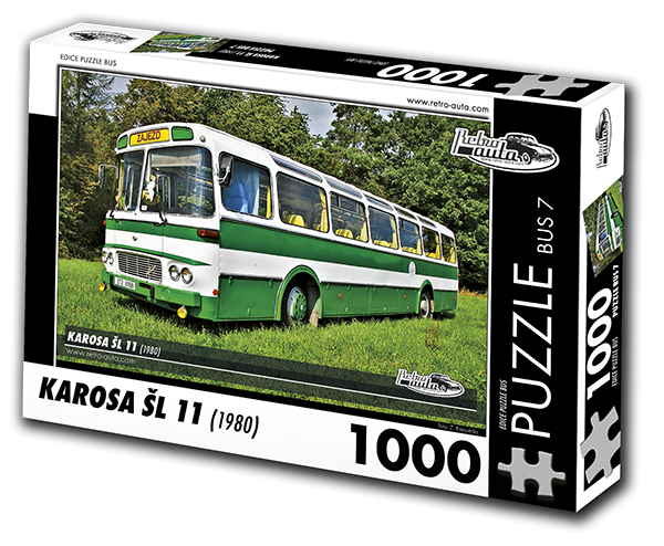 Puzzle BUS 07 - KAROSA ŠL 11 (1980) 1000 dílků