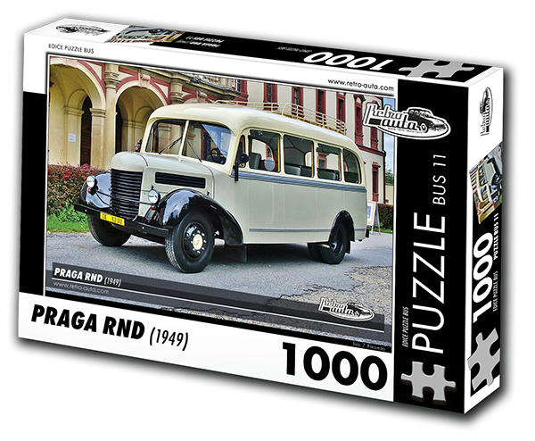 Puzzle BUS 11 - Praga RND (1949) 1000 dílků