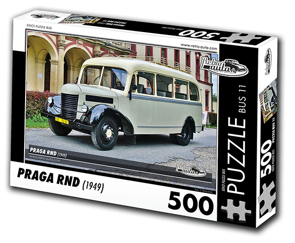 Puzzle BUS 11 - PRAGA RND (1949) 500 dílků