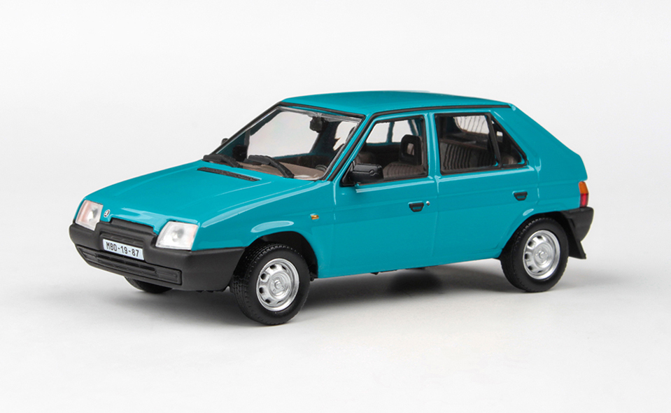 Škoda Favorit 136 L (1988) 1:43 - Modrá Jadran