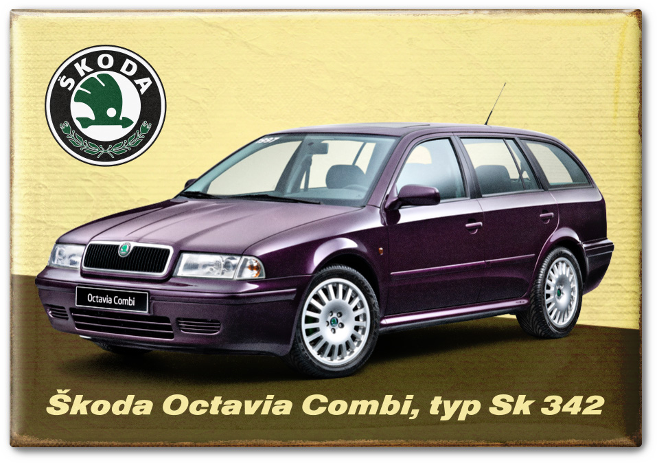 Magnetka - Škoda Octavia Combi, typ Sk 342