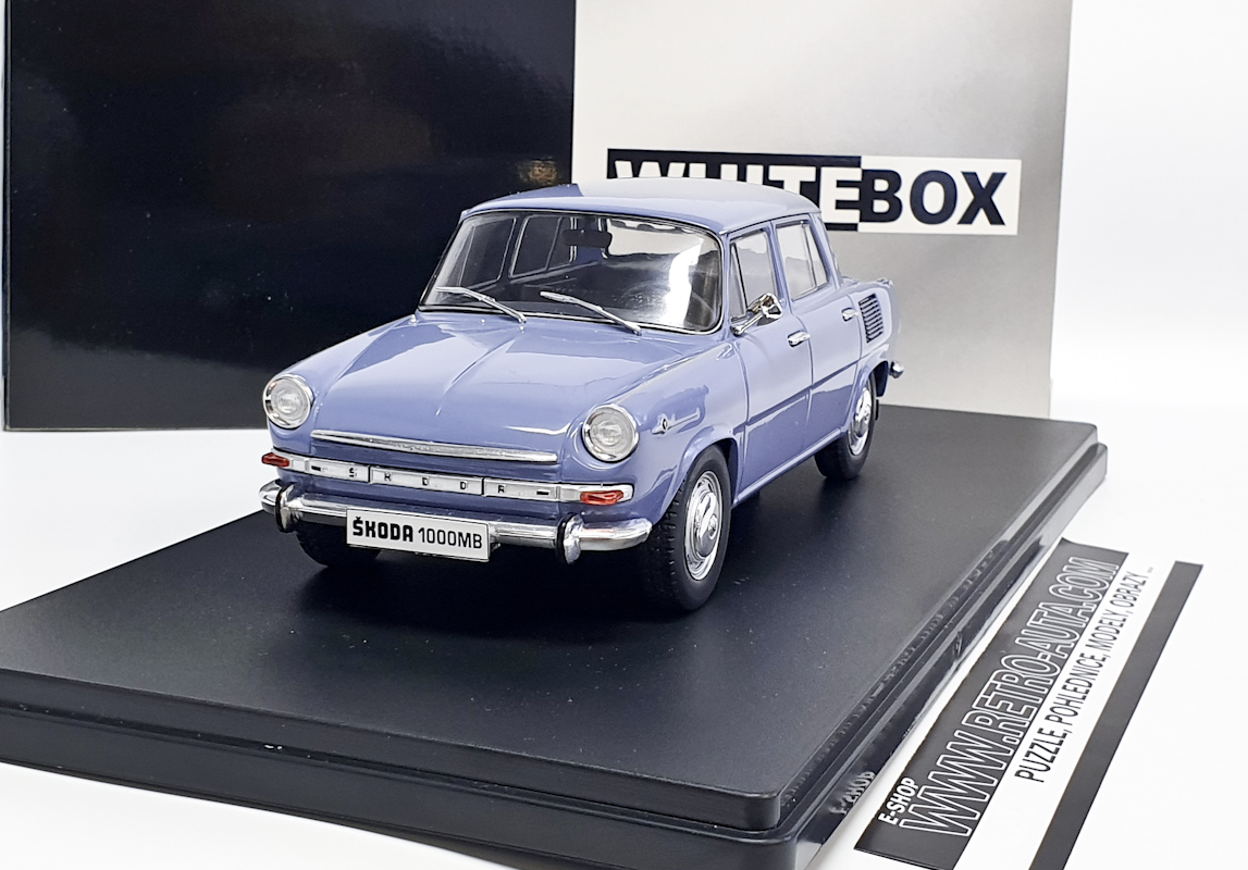 Škoda 1000 MB (1969) 1:24 - Modrá