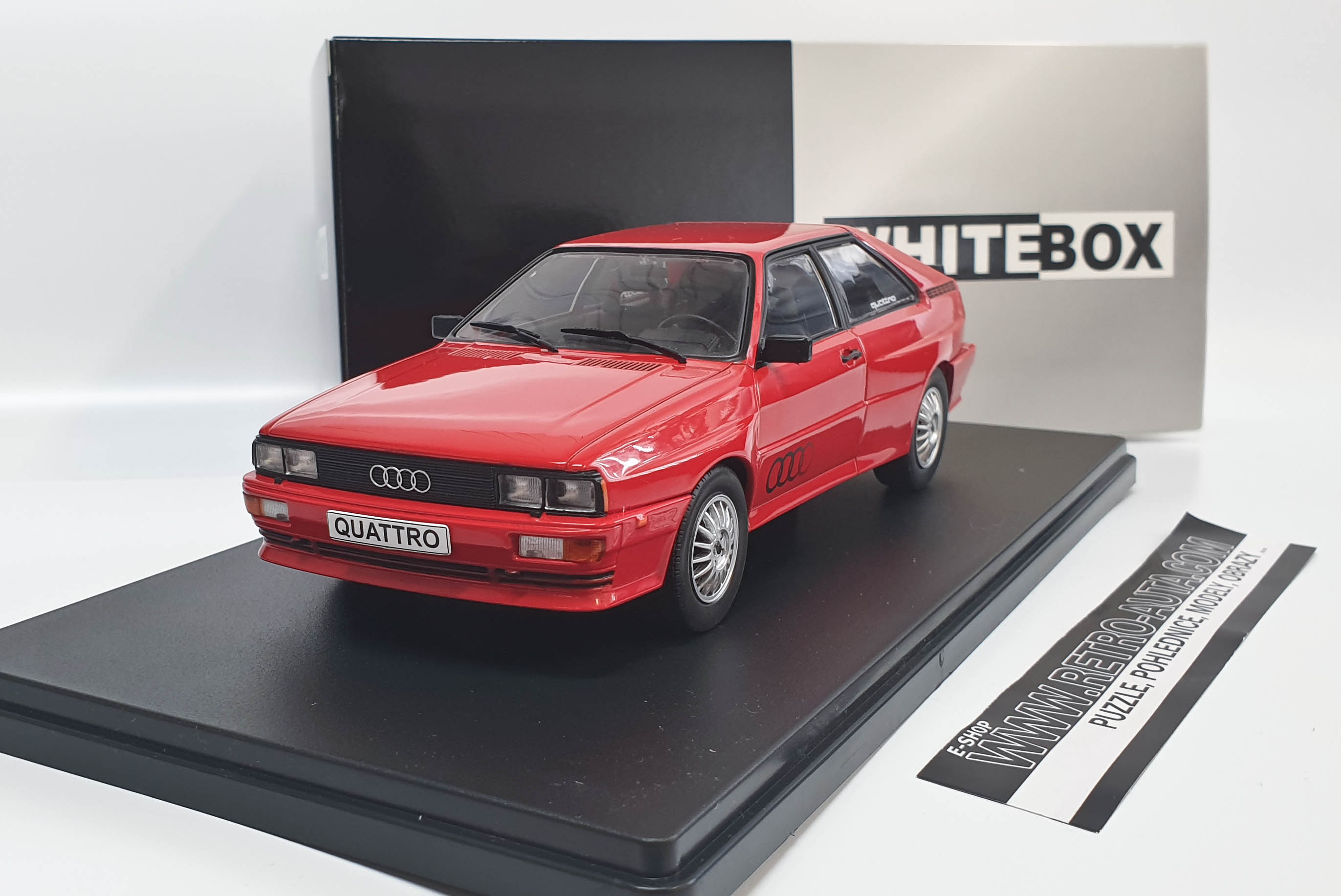 Audi quattro (1988) červené 1:24