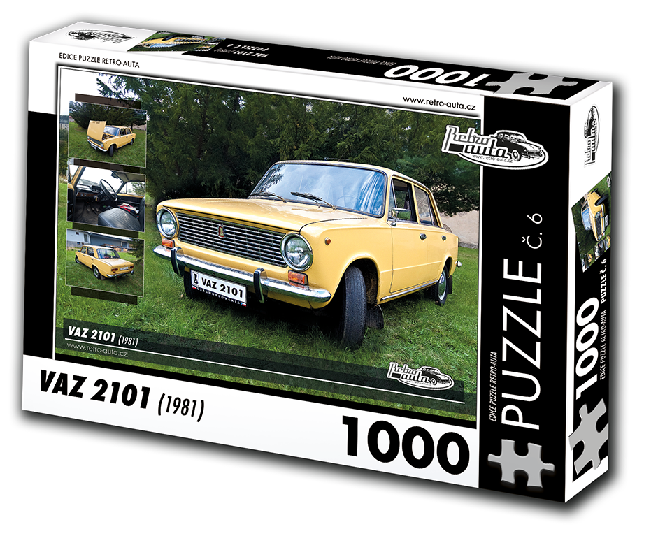Puzzle č. 06 - VAZ 2101 (1981) 1000 dílků