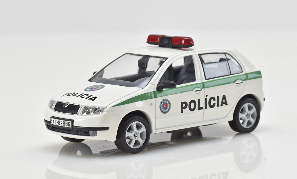 Škoda Fabia I (1999) Polícia SK 1:43