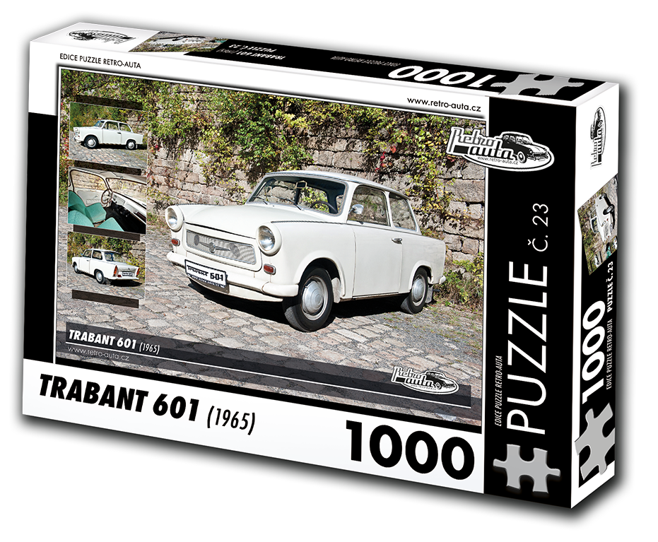 Puzzle č. 23 - TRABANT 601 (1965) 1000 dílků